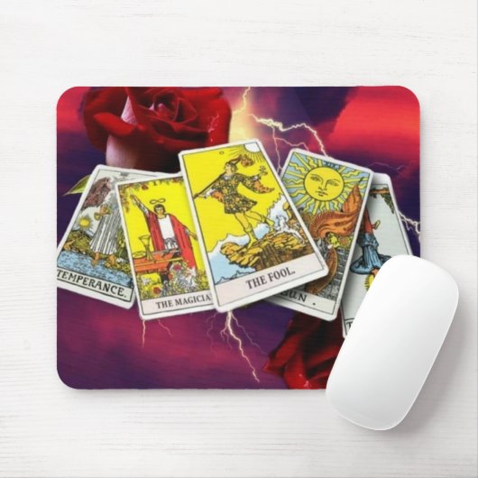 Tarot card mousepad muismat (Met muis)