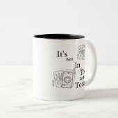 Tarot Card Mug Tweekleurige Koffiemok (Voorkant rechts)