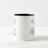 Tarot Card Mug Tweekleurige Koffiemok (Center)