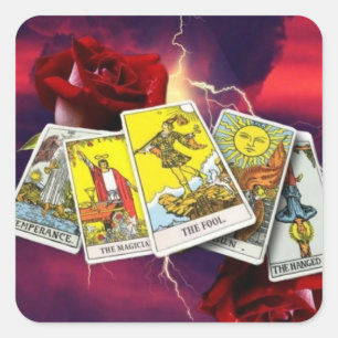 Tarot card Stickers