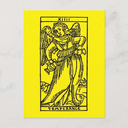Tarot Card: Temperance Briefkaart (Voorkant)