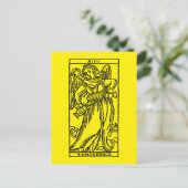 Tarot Card: Temperance Briefkaart (Staand voorkant)