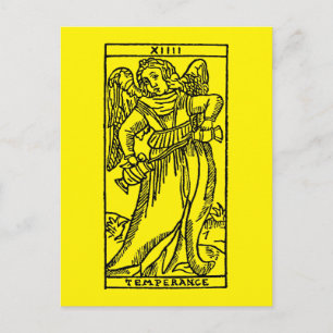 Tarot Card: Temperance Briefkaart