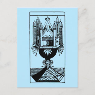 Tarot Card: The Ace Of Cups Briefkaart