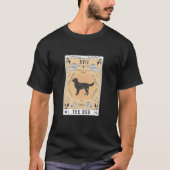 Tarot Card The Dog German Longhaired Pointer Galax T-shirt (Voorkant)