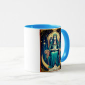 Tarot Card, the High Priestess 2 Mok (Voorkant rechts)