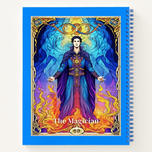 Tarot Card The Magician Journal  Notitieboek (Achterkant)