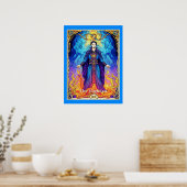 Tarot Card The Magician Poster (Keuken)