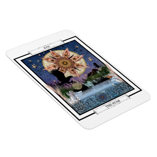 Tarot Card "The Star" Magneet (Rechterzijde)