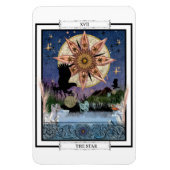 Tarot Card "The Star" Magneet (Verticaal)