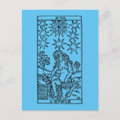 Tarot Card: The Stars Briefkaart (Voorkant)