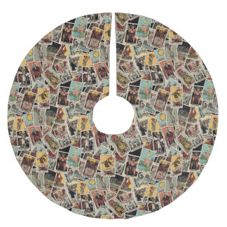 Tarot Cars Kerstboomrok -  Patroon Kerstboom Rok