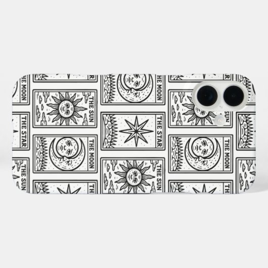 Tarot Case-Mate iPhone Case (Achterkant (horizontaal))