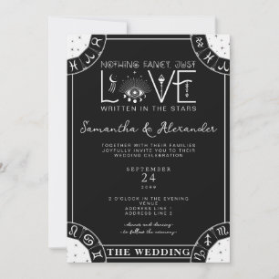 Tarot Celestial Bruiloft Zodiac Teken Evil Eye Zwa Kaart