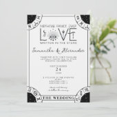 Tarot Celestial Huwelijk Zodiac Signs Evil Eye Maa Kaart (Staand voorkant)