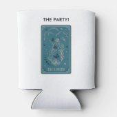 Tarot De Geliefden Bachelorette Feest Blikjeskoeler (Achterkant)