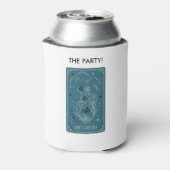 Tarot De Geliefden Bachelorette Feest Blikjeskoeler (Blikje Achterkant)