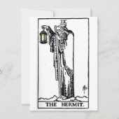 Tarot: De Hermit Notecards Notitiekaartje (Voorkant)