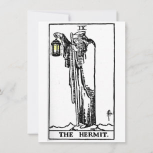Tarot: De Hermit Notecards Notitiekaartje