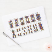 Tarot de Marseille Rechthoekige Sticker (Envelop)