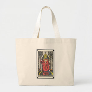 Tarot: De rechofant Grote Tote Bag