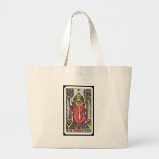 Tarot: De rechofant Grote Tote Bag