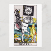 tarot-death briefkaart (Voorkant)