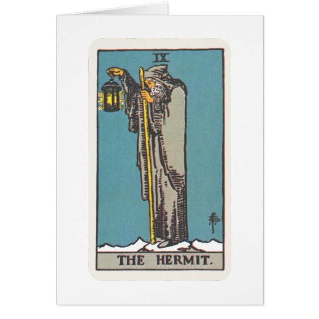 Tarot Der Eremit The Hermit (Voorkant)
