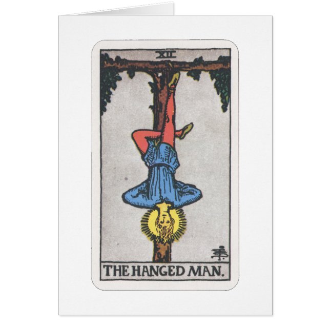 Tarot Der Gehängte The hanged Man (Voorkant)