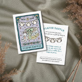 Tarot Diaper Raffle Baby Shower Informatiekaartje