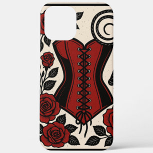 Tarot Domme - Corset iPhone-draagtas Case-Mate iPhone Case