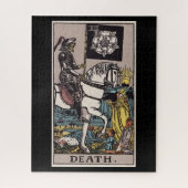 Tarot doodskaartpuzzel legpuzzel (Verticaal)