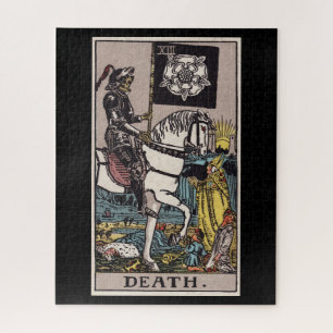 Tarot doodskaartpuzzel legpuzzel