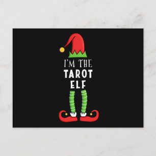 Tarot Elf-kerstcadeau Briefkaart