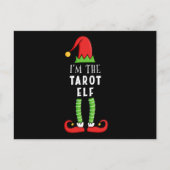 Tarot Elf-kerstcadeau Briefkaart (Voorkant)