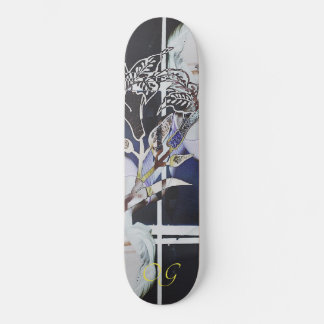 Tarot en tessellate skateboard