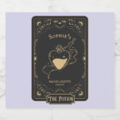 Tarot Esoterisch Lot Lilak Sparkling Wijnetiket (Enkel label)