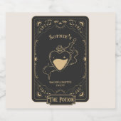 Tarot Esoterisch Lot Sparkling Wijnetiket (Enkel label)