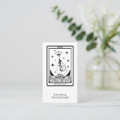 Tarot Estheetician Branding QR Code Visitekaartje (Staand voorkant)