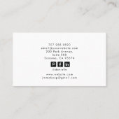 Tarot Estheetiker Branding Visitekaartje (Achterkant)