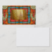 Tarot Feather Gypsy Psychic Astrology Business Visitekaartje (Voorkant / Achterkant)