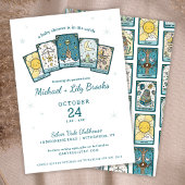 Tarot Fortune Teller Celestial Baby Shower Kaart