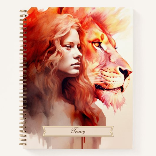 Tarot geïnspireerd Notitieboek (Voorkant)