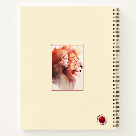 Tarot geïnspireerd Notitieboek (Achterkant)