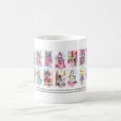 Tarot Glas in lood 11x2 Koffiemok (Center)