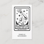 Tarot Hairdresser Visitekaartje (Voorkant)