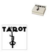 tarot hangman - kunststempel rubberstempel (Gestempeld)
