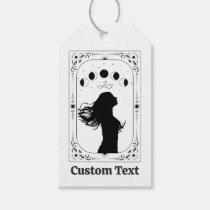 Tarot Hemel Maan Mystieke Dierenriem Waarzeggerij Cadeaulabel