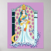 Tarot High Priestess Poster (Voorkant)