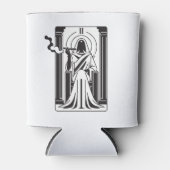 Tarot High Priestess wiet roken Blikjeskoeler (Voorkant)